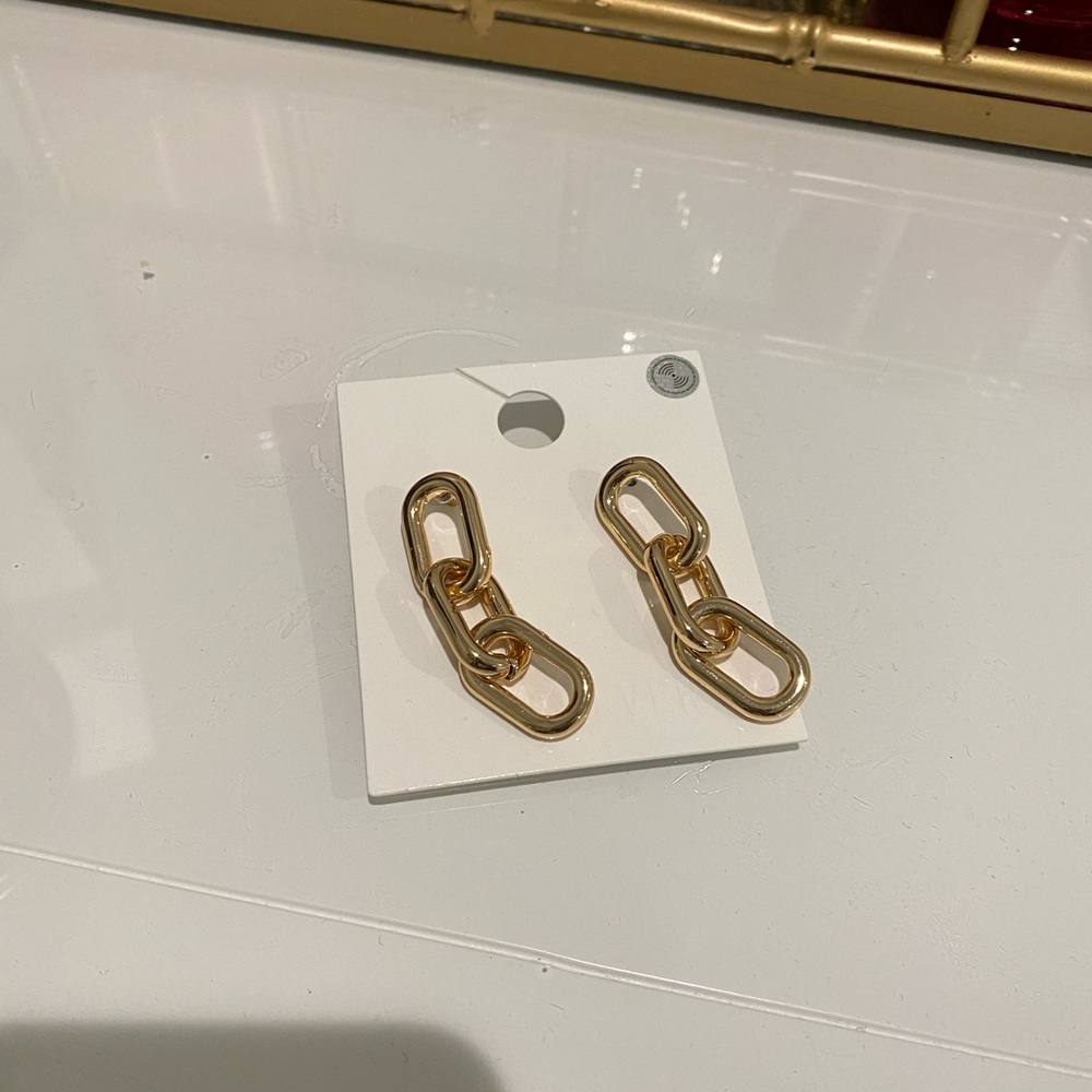 Forever 21 chain earrings